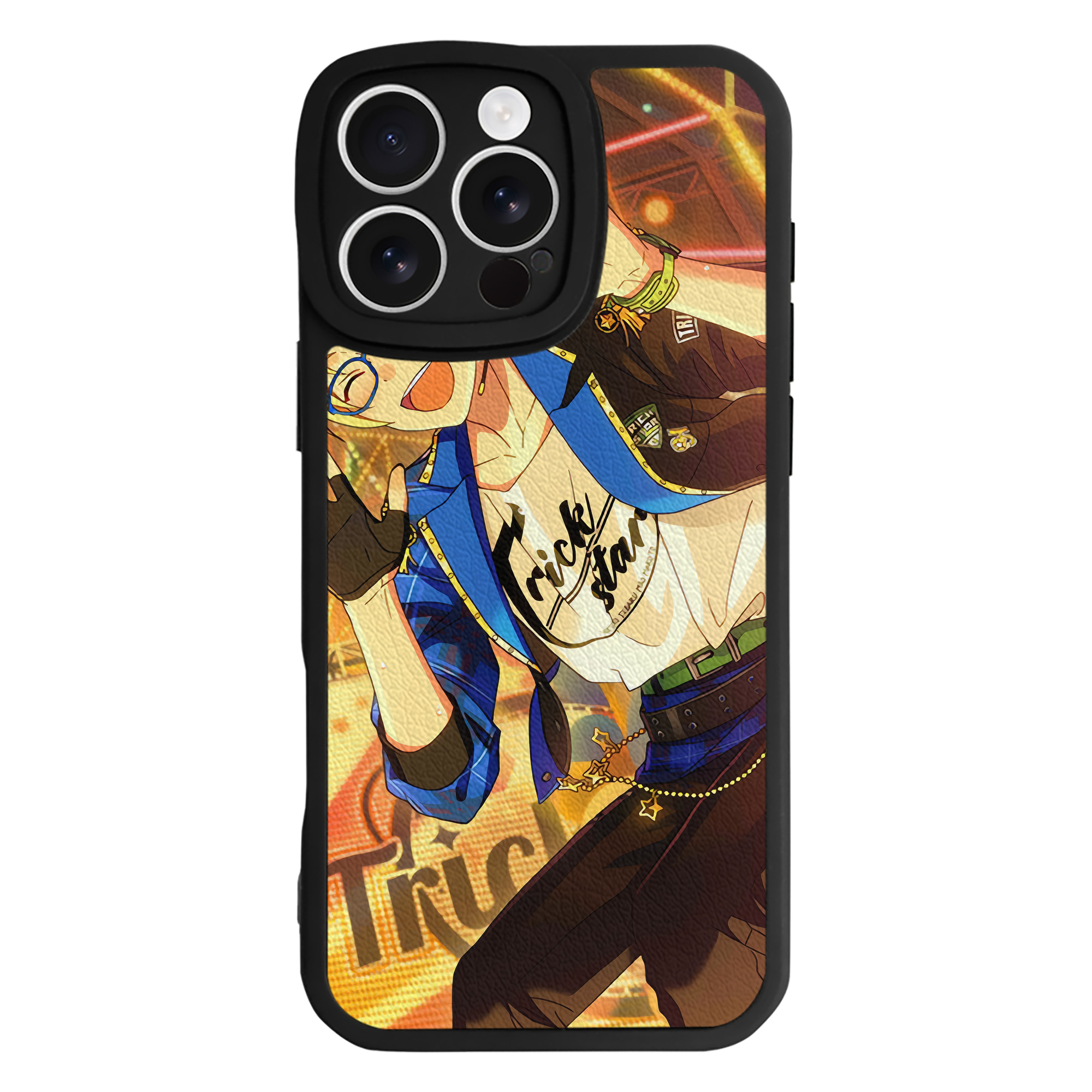 （画像用） あんさんぶるスターズ! Ensemble Stars 【iPhone 16シリーズ対応】シリコンスマホケース（レザー調） 材質：シリコン